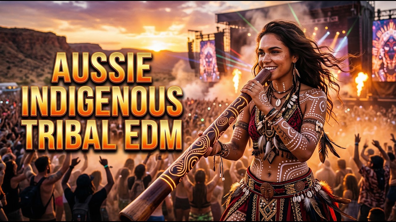 Aussie Indigenous Tribal EDM | Ethnic Dance Beats for Festival Stages