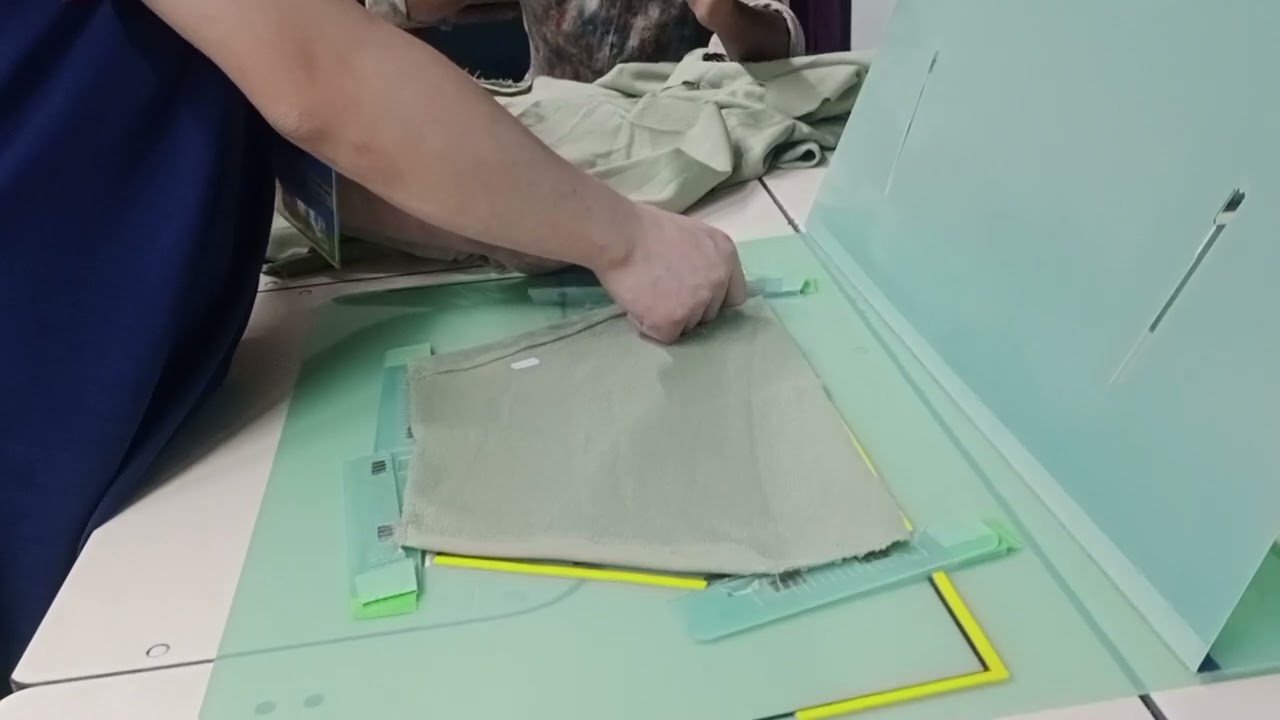 Supreme automation, with Kangaroo pocket by template machine.