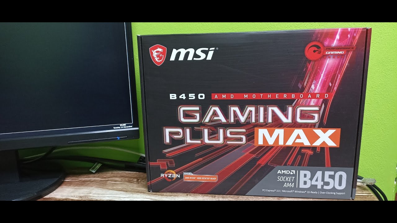 Pomoc techniczna cz. 6 - Konfiguracja nowego biosu i OC w płycie głównej MSI B450 Gaming Plus Max