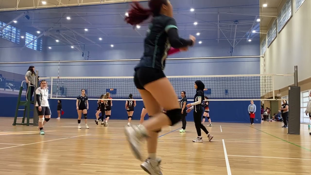 Round 10 PVL Div2 Womens Elite Black VS Easts set 2