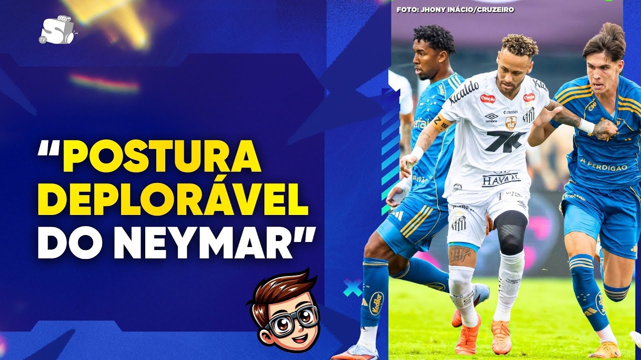 COMENTARISTA DA SAMUCA TV RASGA O VERBO SOBRE NEYMAR EM SANTOS X CRUZEIRO | CORTES SAMUCA TV