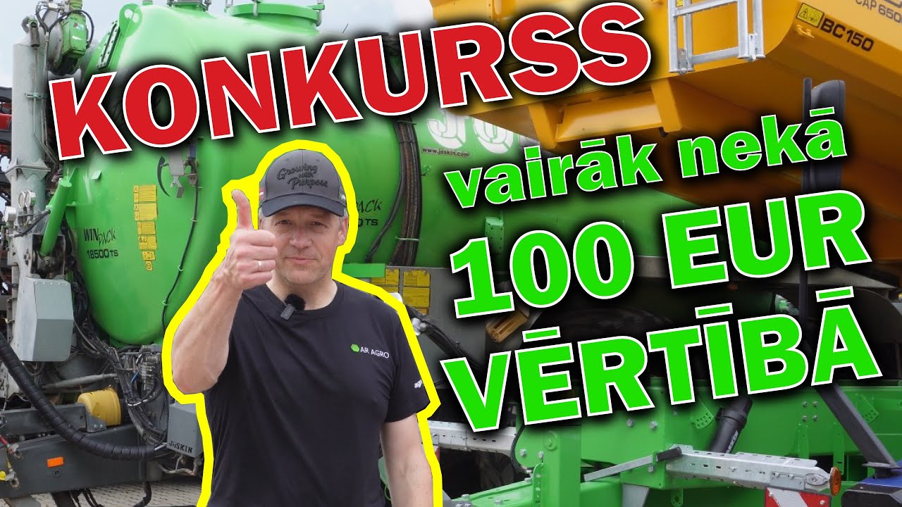 🎉 KONKURSS! Laimē balvu vairāk nekā 100 EUR vērtībā no agro24.lv | aragro.lv