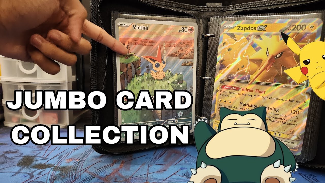 Showing my Jumbo card collection 