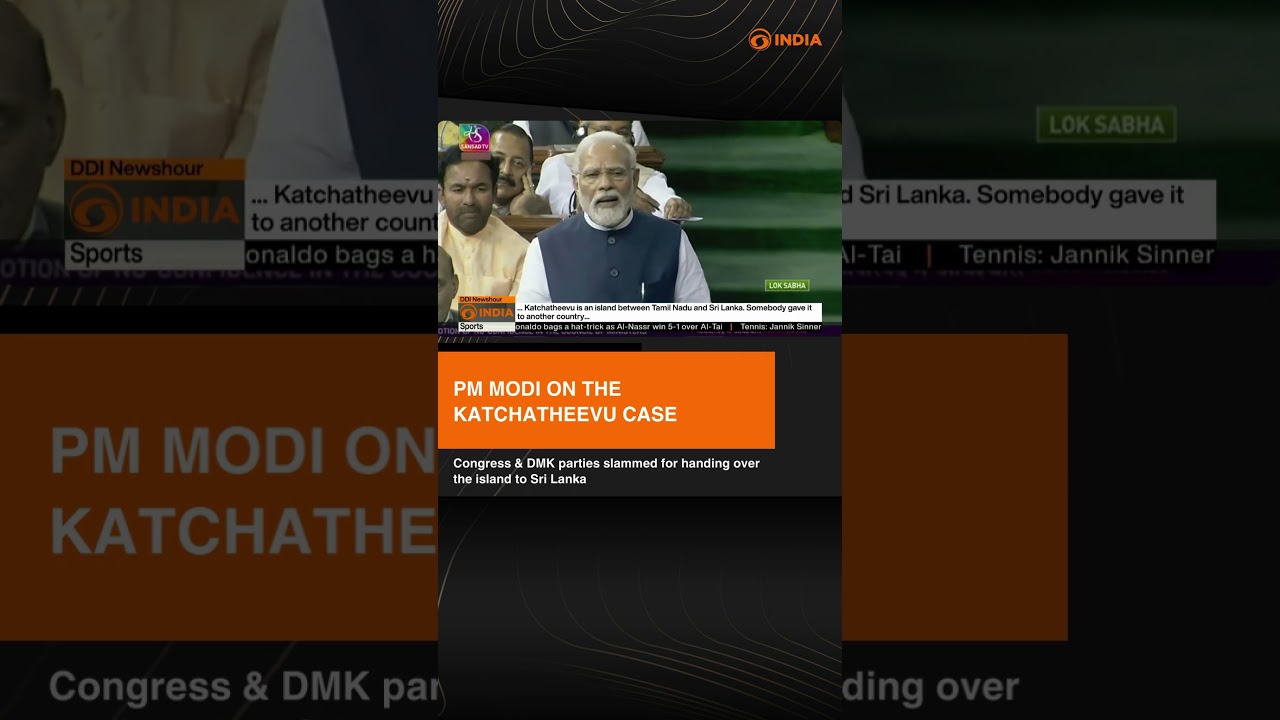 On August 10th 2023, PM Modi spoke on Katchatheevu island & how it was handed over to Sri Lanka