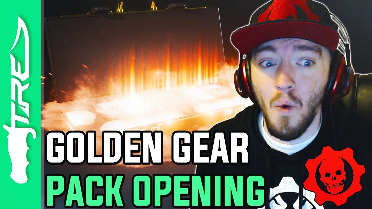 LEGENDARY GOLDEN GEAR HAS ARRIVED! - Gears of War 4 Gear Packs Opening - 61 GOLDEN GEAR PACKS!