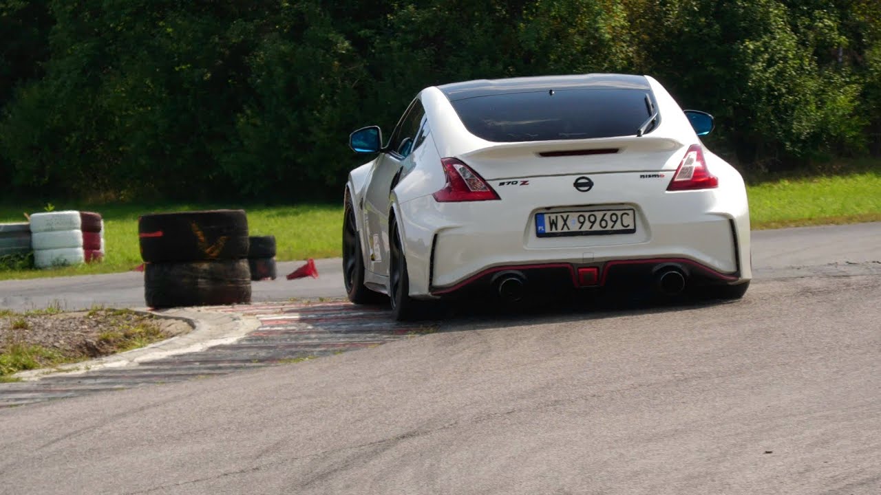 Track Action & Pure N/A V6 Sound | Nissan 370Z NISMO | Kielce