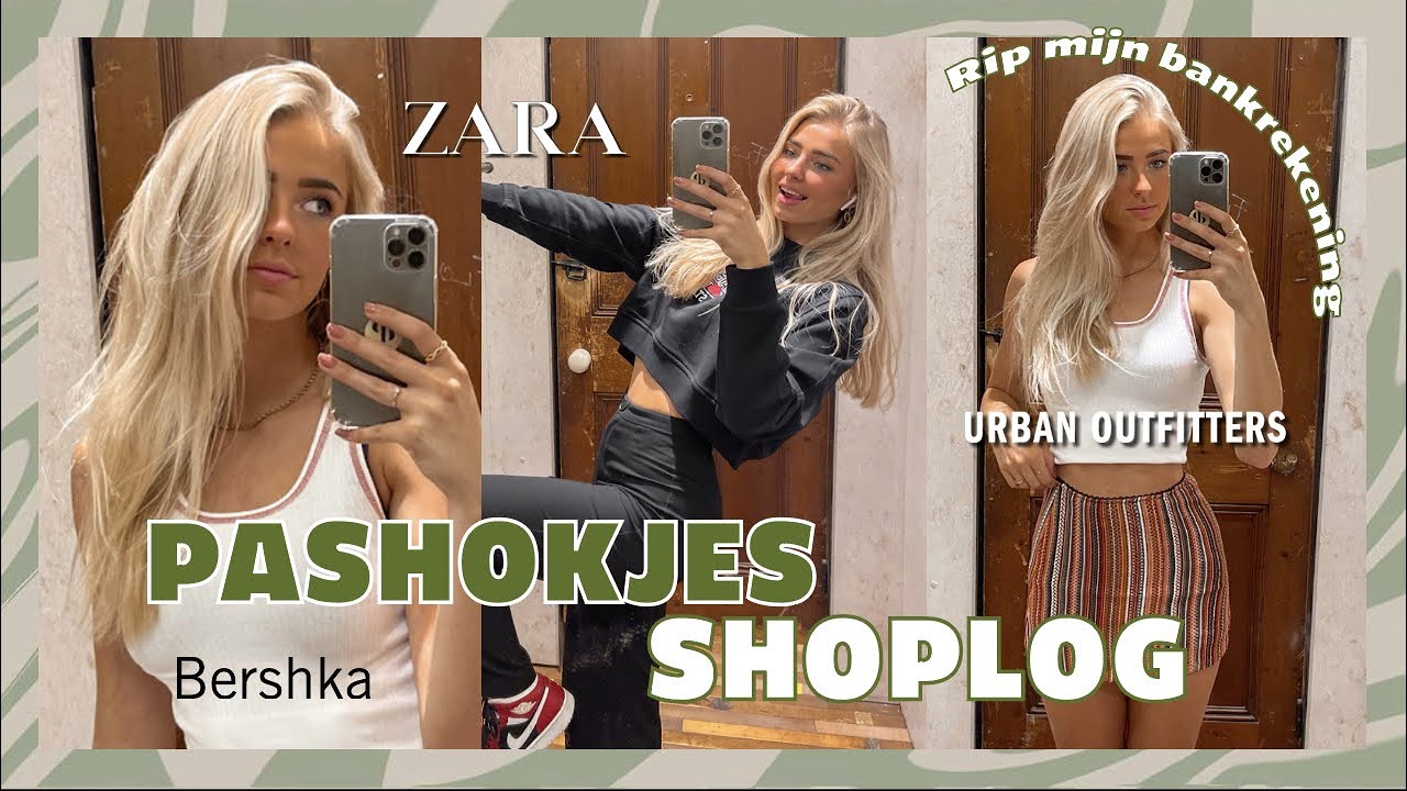 PASHOKJES SHOPLOG! Met o.a. ZARA, Bershka & Urban Outfitters 🛍