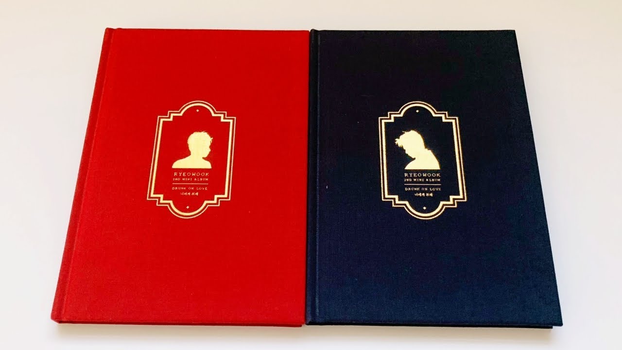 Unboxing 려욱 RYEOWOOK 2nd Mini Album 너에게 취해 Drunk on Love (A + B Versions)