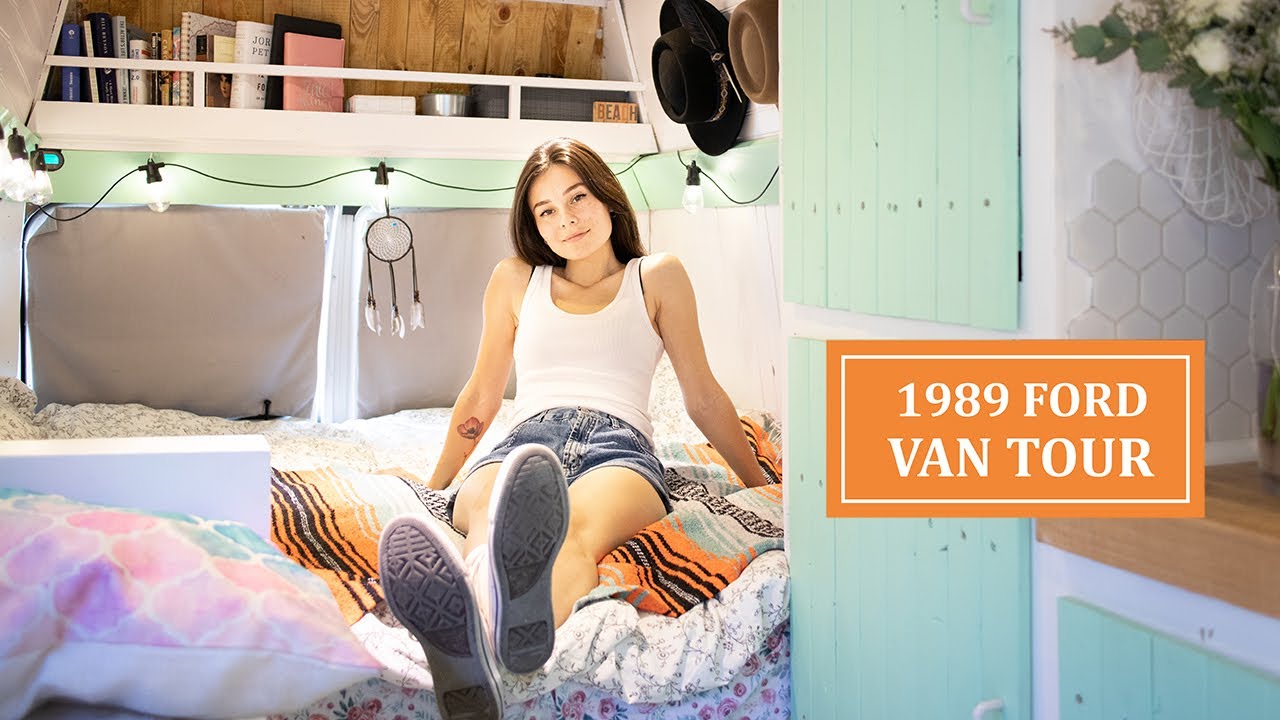 VAN TOUR | SOLO FEMALE FULL TIME TRAVELER AND HER CAT