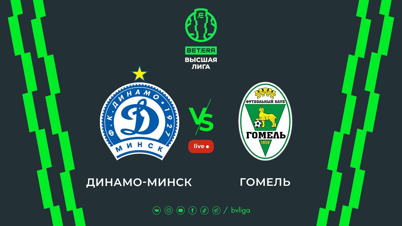 LIVE | Dinamo-Minsk &mdash; Gomel | Динамо-Минск &mdash; Гомель