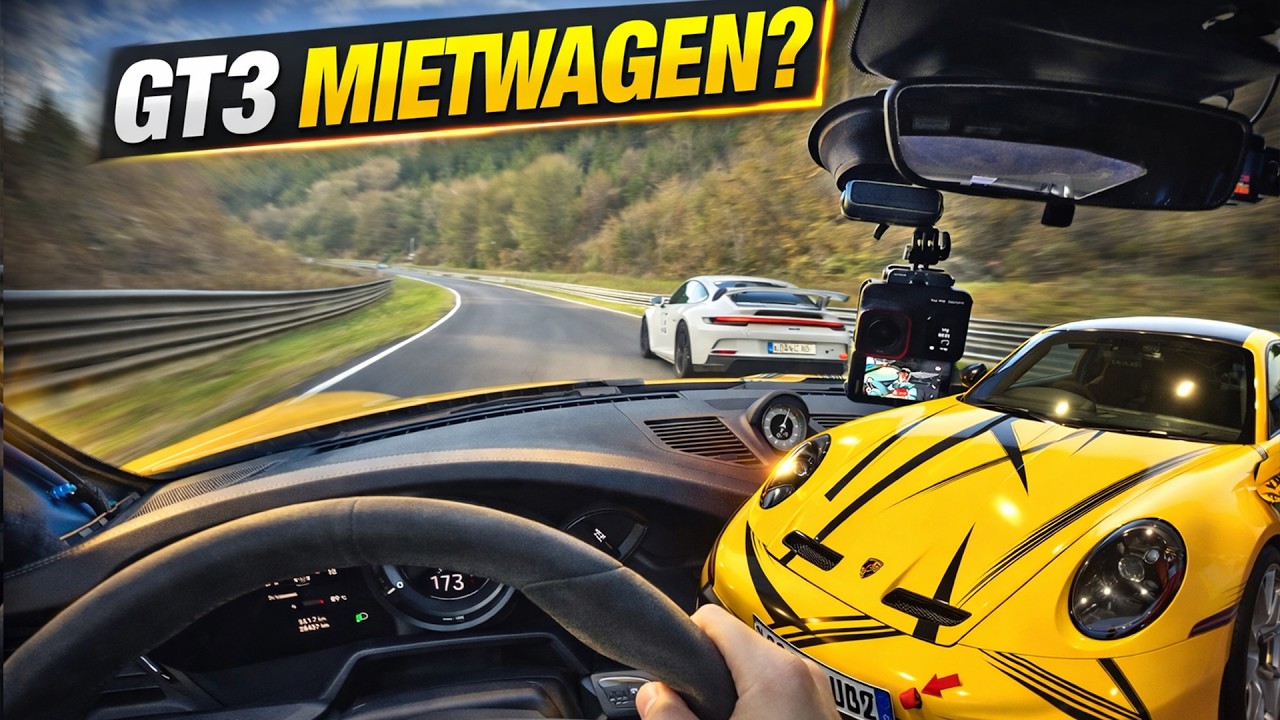 N&uuml;rburgring im gemieteten Porsche GT3 &ndash; so funktioniert es bei den Touristenfahrten!