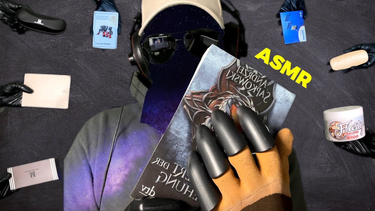 BEST ASMR Tapping Triggers for Sleep and Relaxation + German Whispering