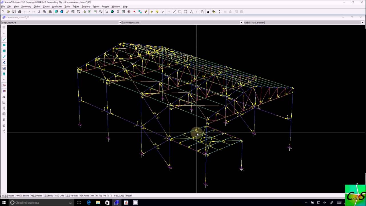 CalcS Straus7 tutorial rev0 1