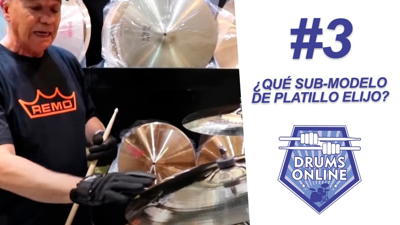 #DrumsonlineTips 3: ¿QUÉ SUB-MODELO de PLATILLO elijo ACORDE a mi ESTILO/GOLPE?