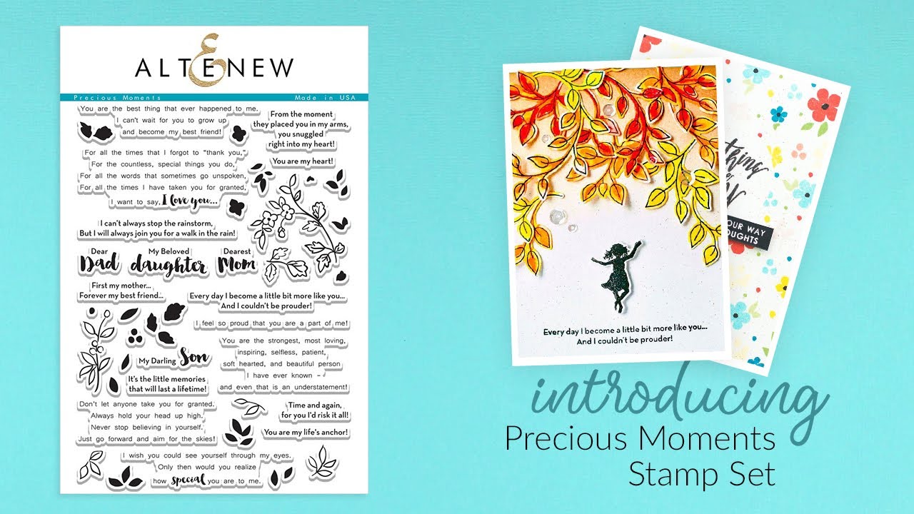 Altenew Stamps Intro - Precious Moments