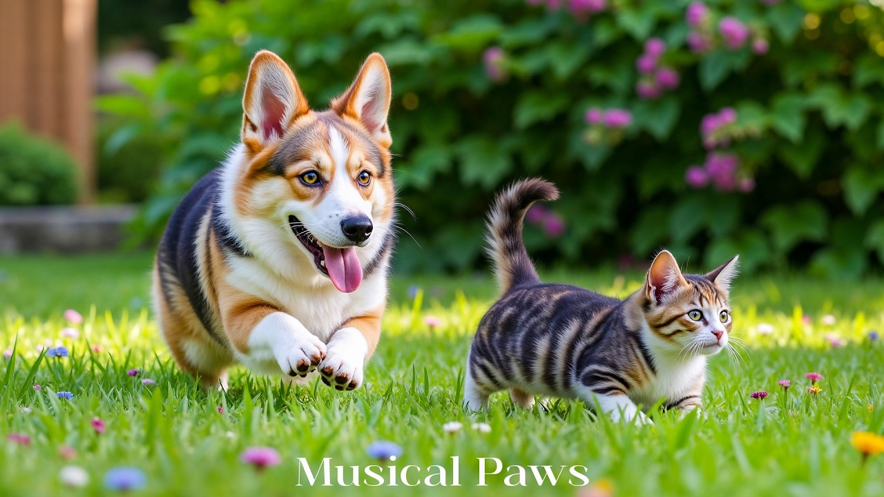 12 часов прямого эфира для домашних животных 🐾 Успокаивающая музыка для собак и кошек в течение в...