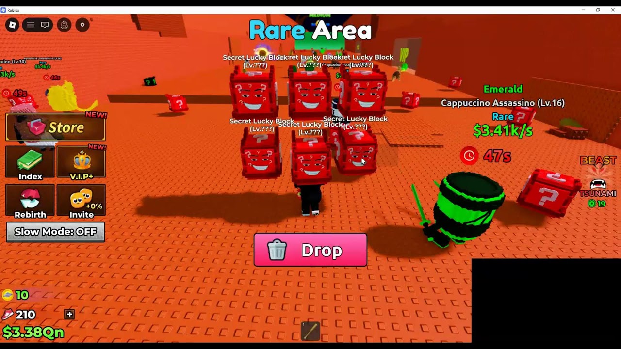 ESCAPE WAVE FOR BRAINROTS ADMIN ABUSE