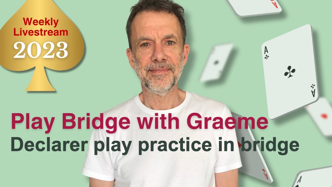 Declarer play practice in bridge