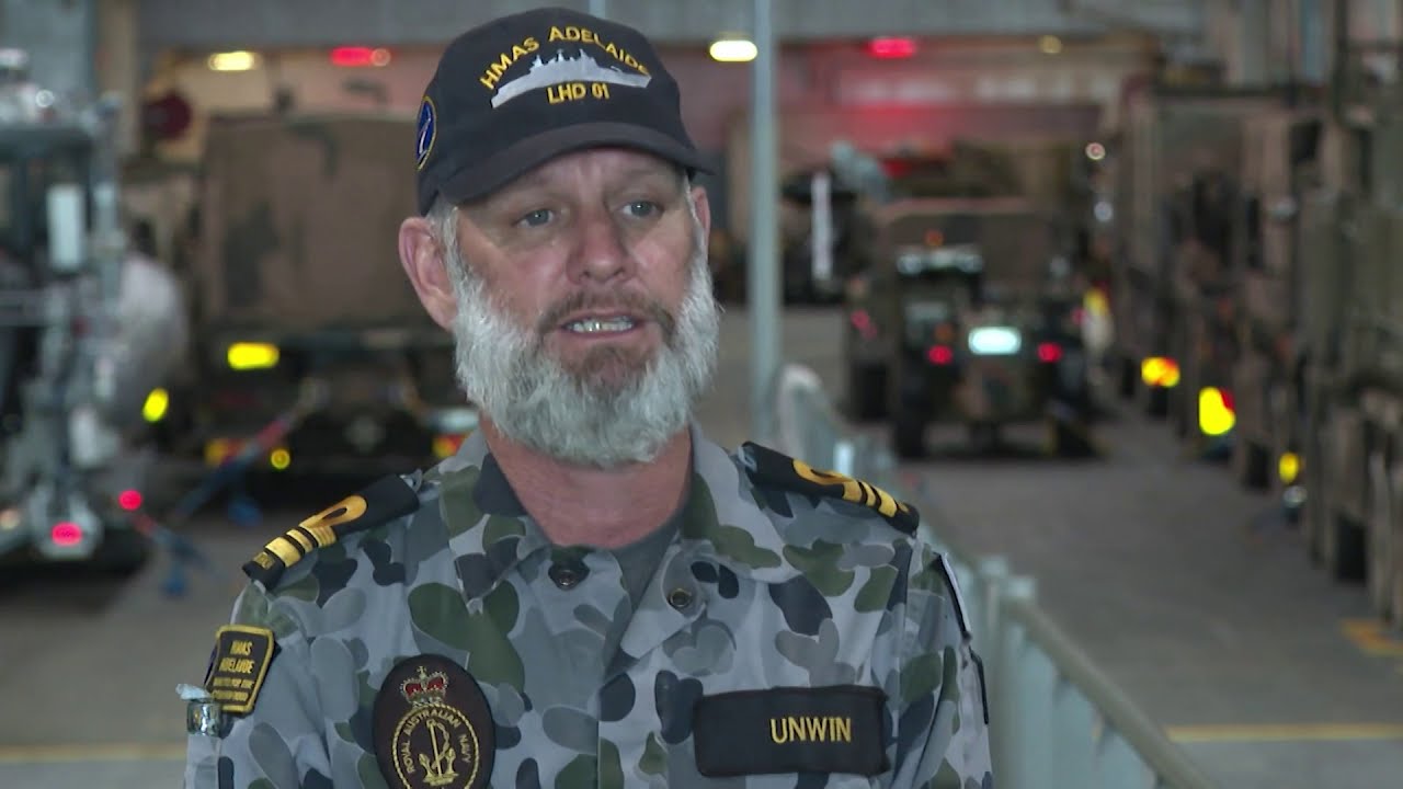 HMAS Adelaide celebrates NAIDOC week