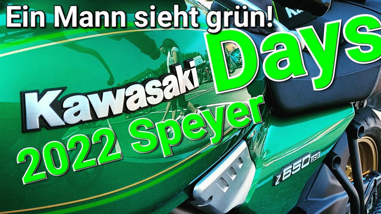 Kawasaki Days Speyer 2022- die Z650 RS unter Seinesgleichen