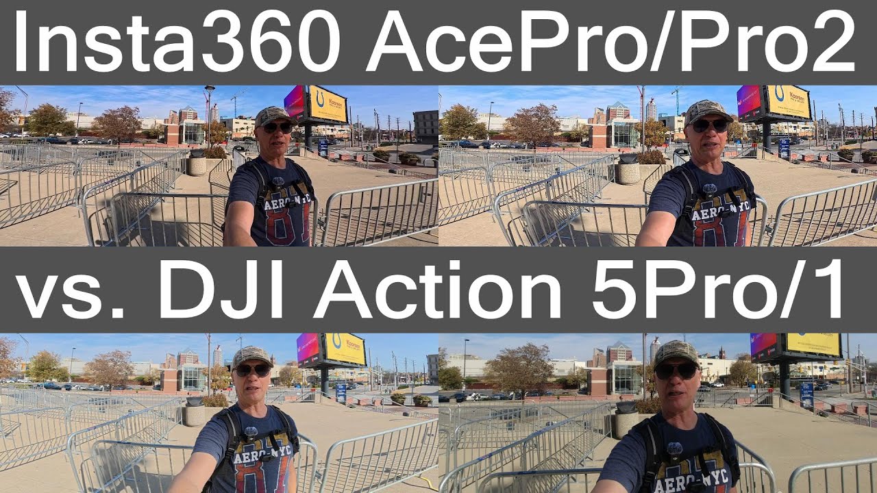 4 Action-Cams im Test – Wer schlägt wen? DJI vs. Insta360!
