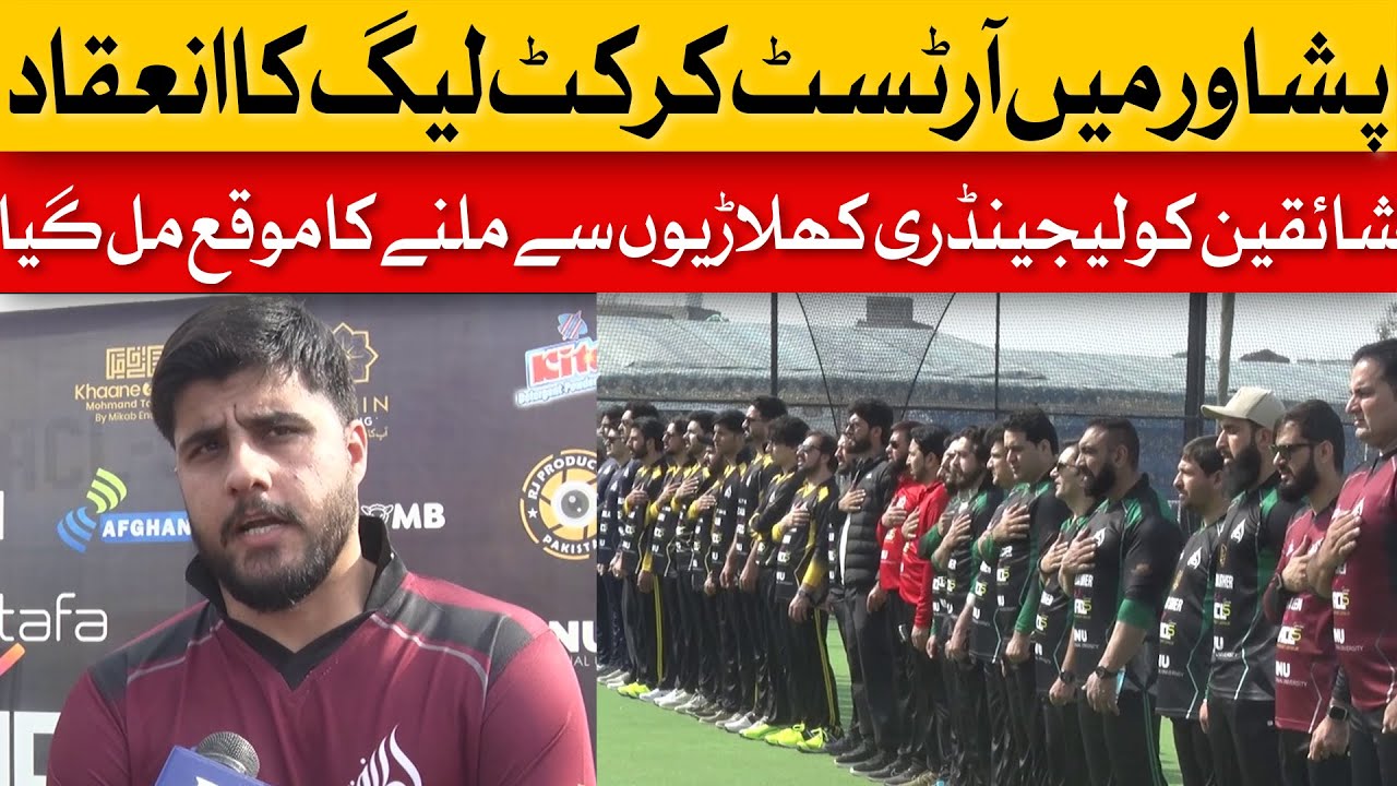 Artist Cricket League Held In Peshawar | Dawn News
