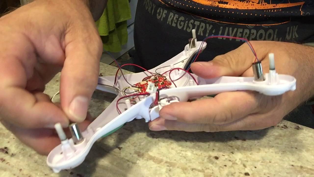 Syma Drone Motor Replacement