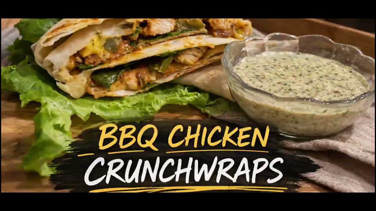 - Smoky BBQ Chicken V Wrap 🌯🔥 | Crispy & Cheesy Tortilla Wrap Recipe at Home. #ramadan #trending