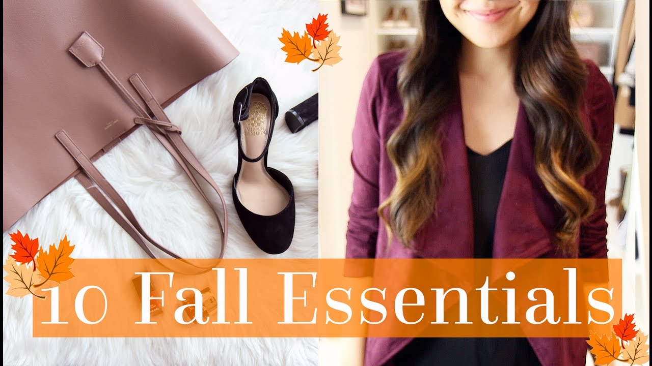 10 MOST WORN & LOVED AUTUMN ESSENTIALS!