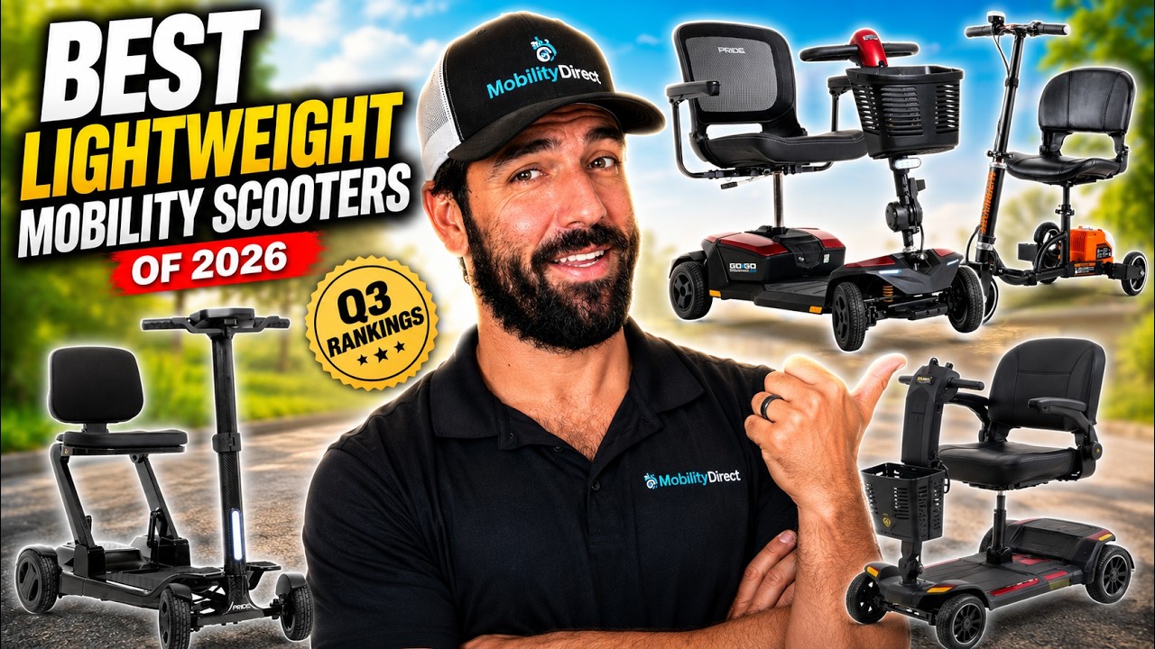 The Best Lightweight Mobility Scooters of 2026 (Q3 Rankings)