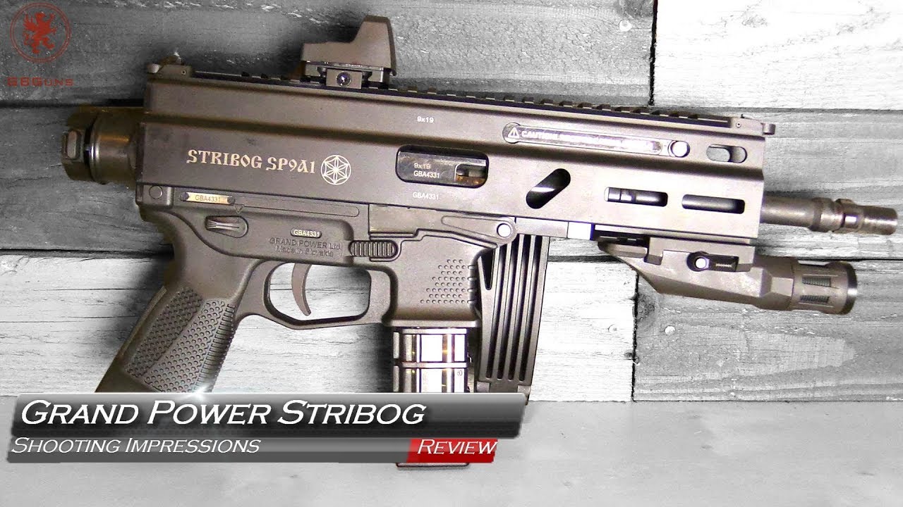 Grand Power Stribog Shooting Impressions Pt1