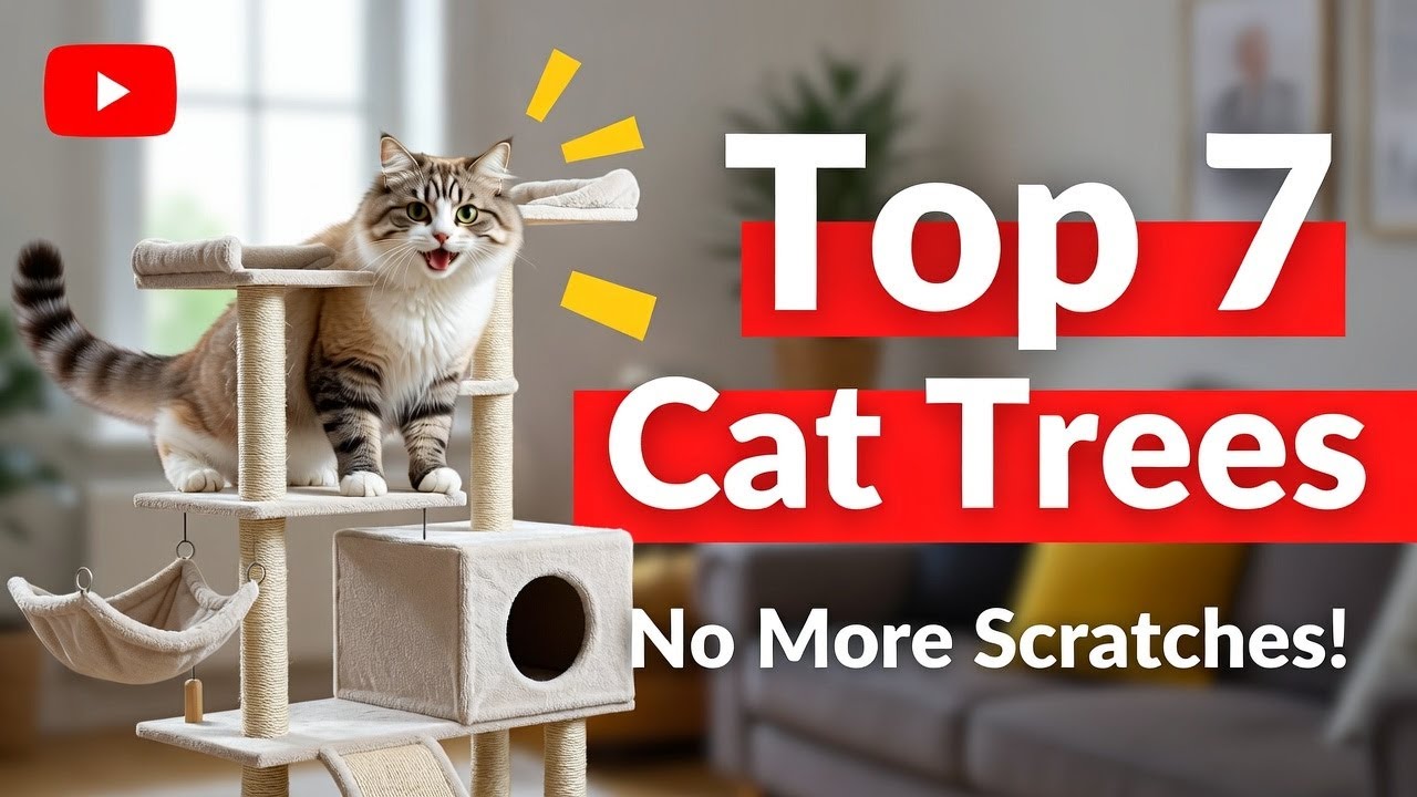Top 7 best cat tree with scratching posts review (Hidden Gem) stop furniture damage 2026 guide