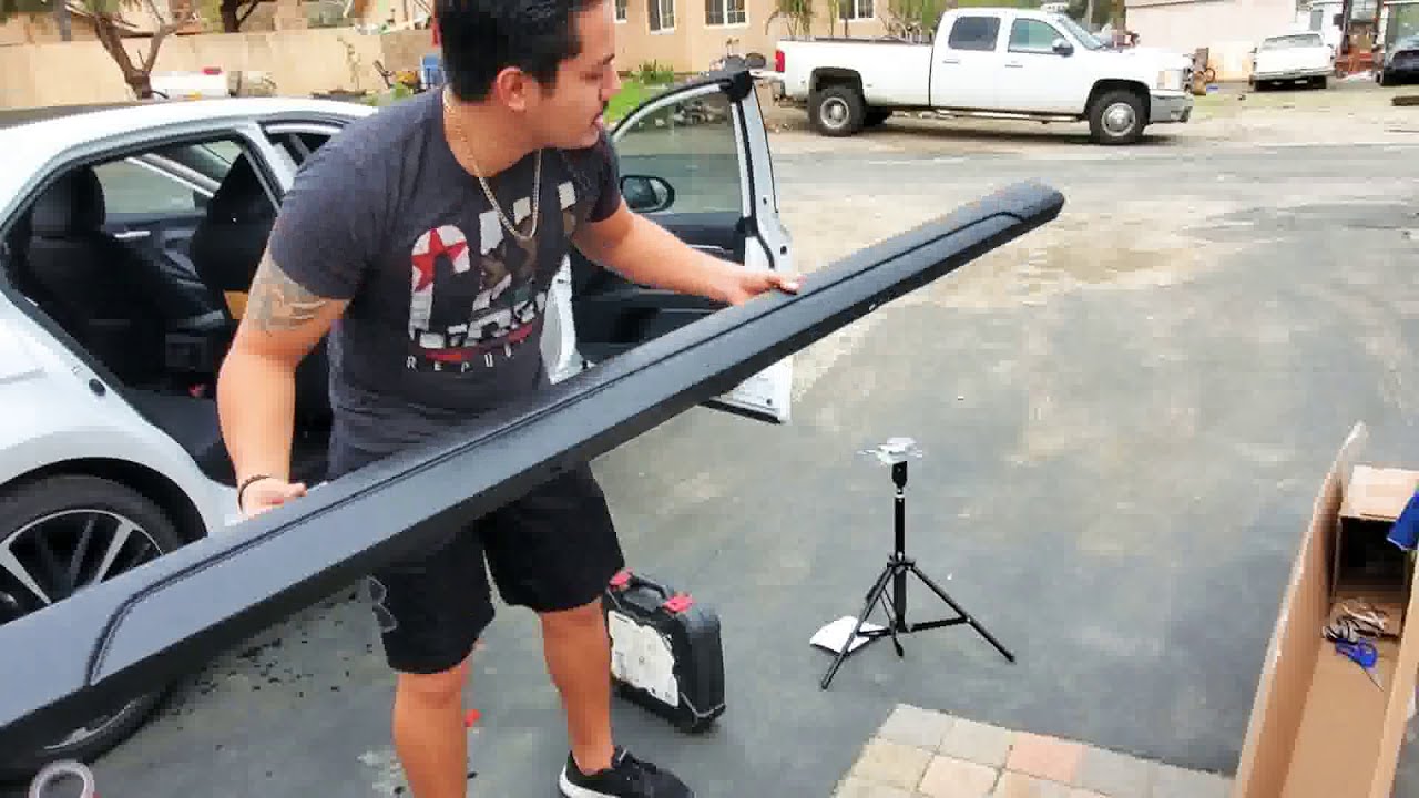 Toyota Camry 2018- 2020 NEW Side Skirt Installation