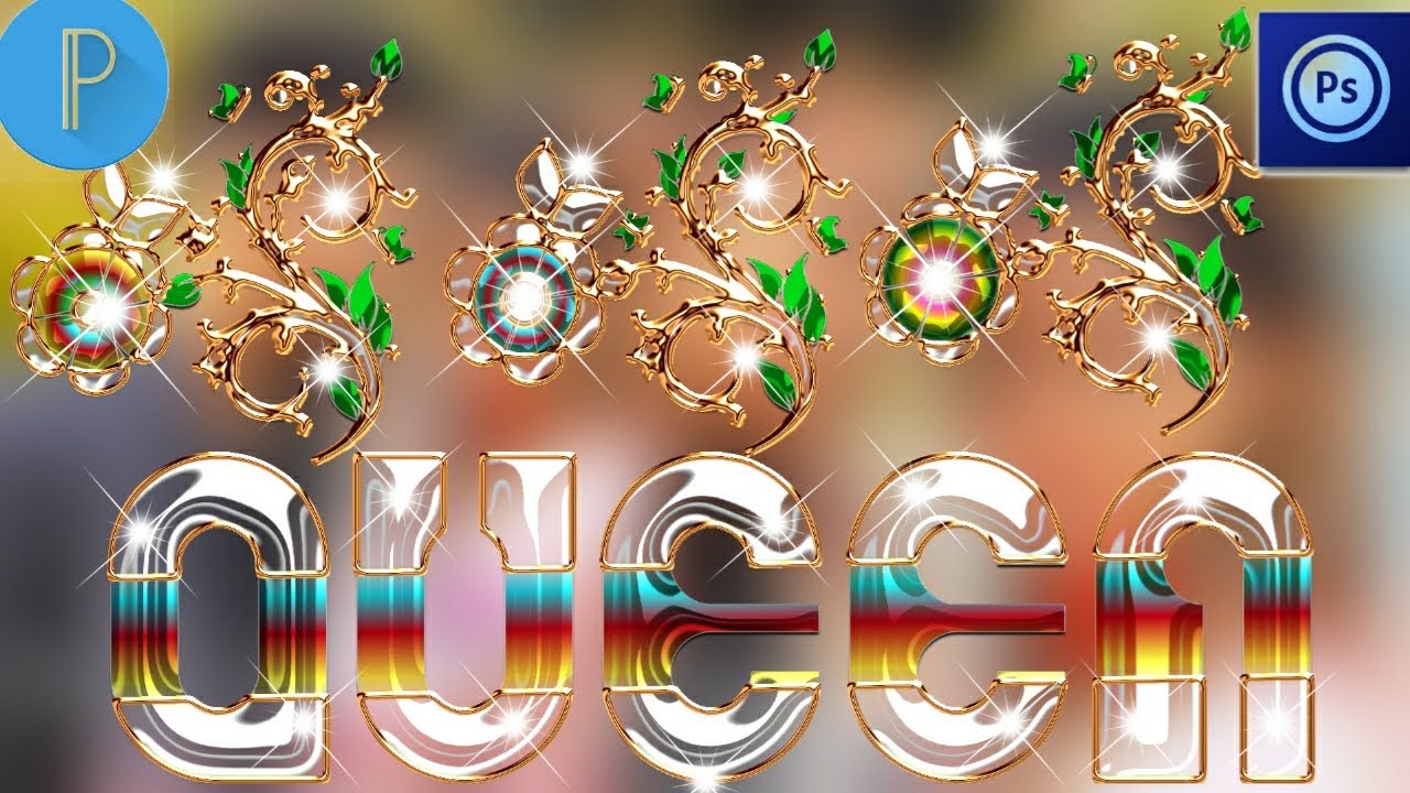 New Stylish Glass font editing | Glass font Editing kaise kare