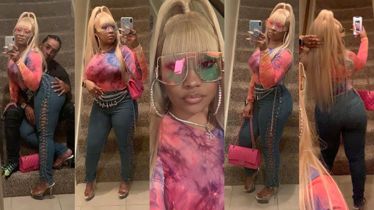 Barbielicious Blonde High Ponytail with Fringe Bang 613 Wig | Yiroo Hair