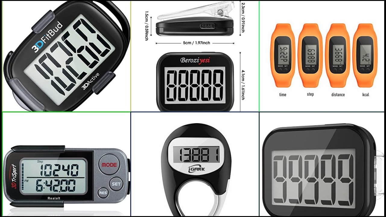 Top 10 Pedometers You Can Buy On Amazon April 2022