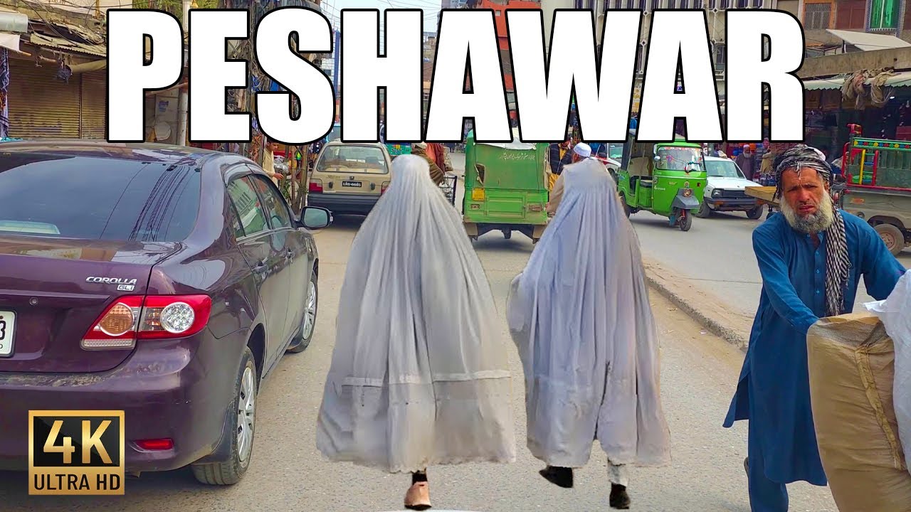 🇵🇰 Peshawar City 2025 - Scenic Driving Tour in 4K