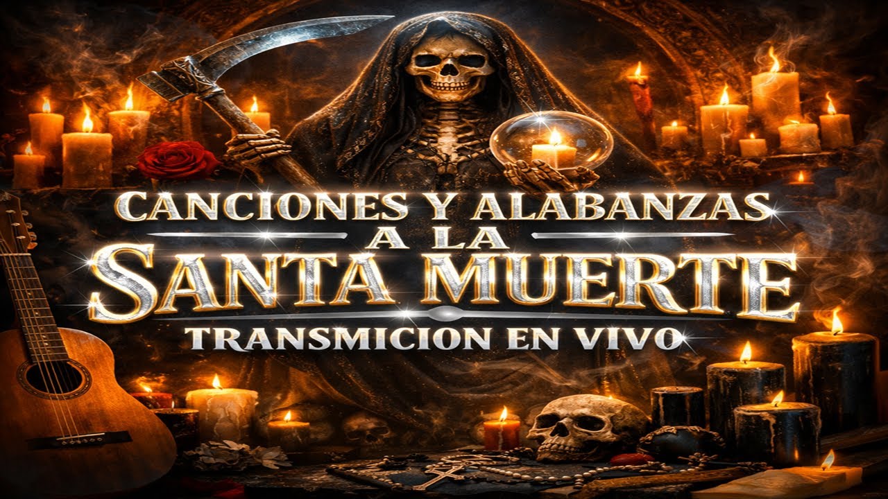 🌹✨ Canciones Y Alabanzas A La Santa Muerte En Vivo✨🌹