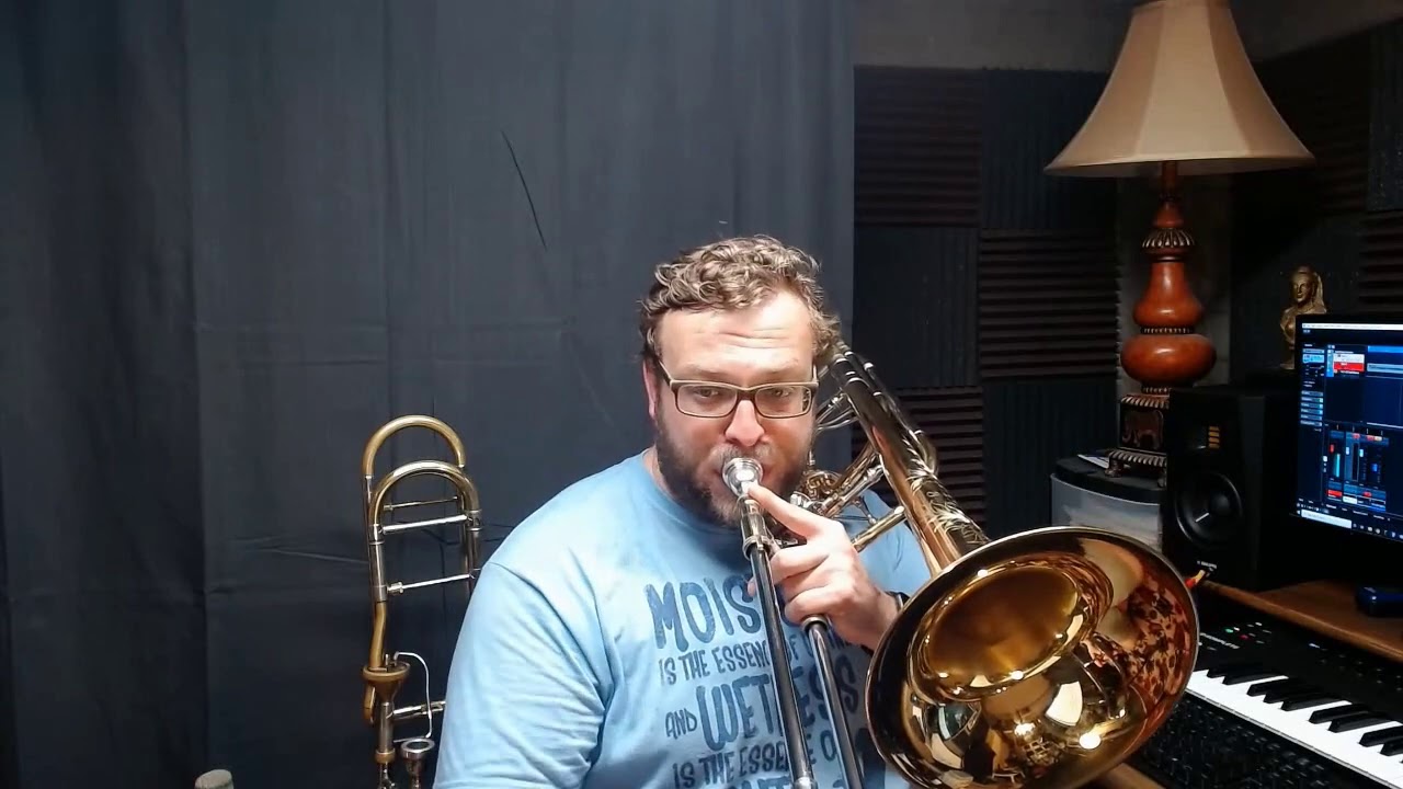 Dance of the Delicate Sorrow for bass trombone by Eric Culver