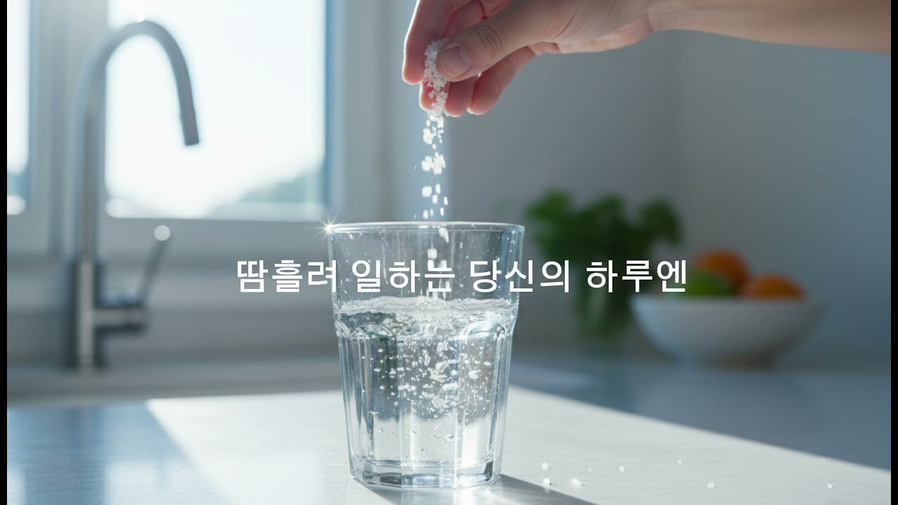 소금 물의 기적