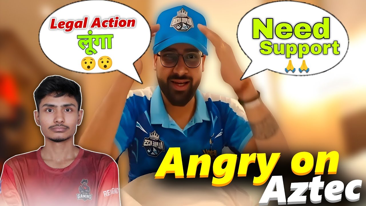 Fozy Bhai Angry On Aztec Leave TG | Legal Action needed | Effect On Esport Growth 