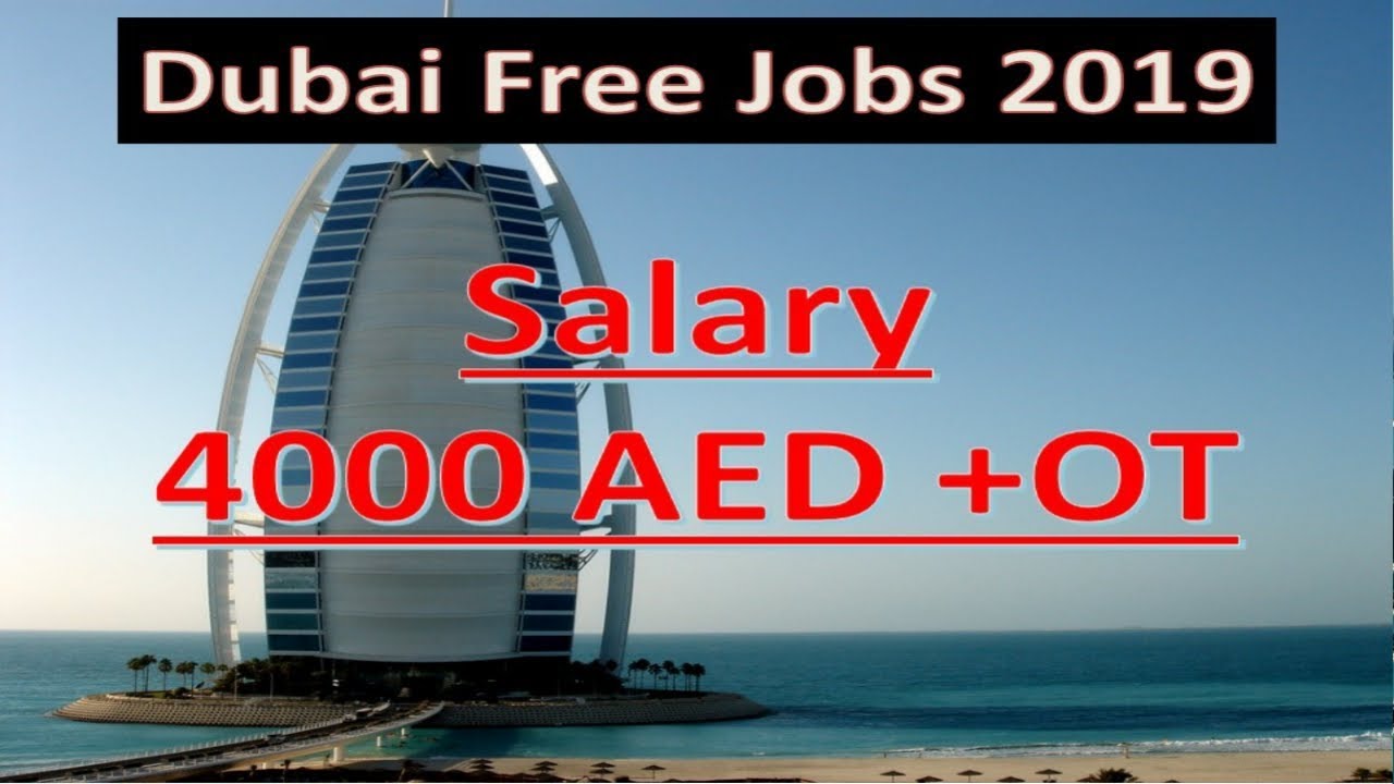 Salary 4000-5000AED UAE Jobs 2019 | Jobs In Dubai|