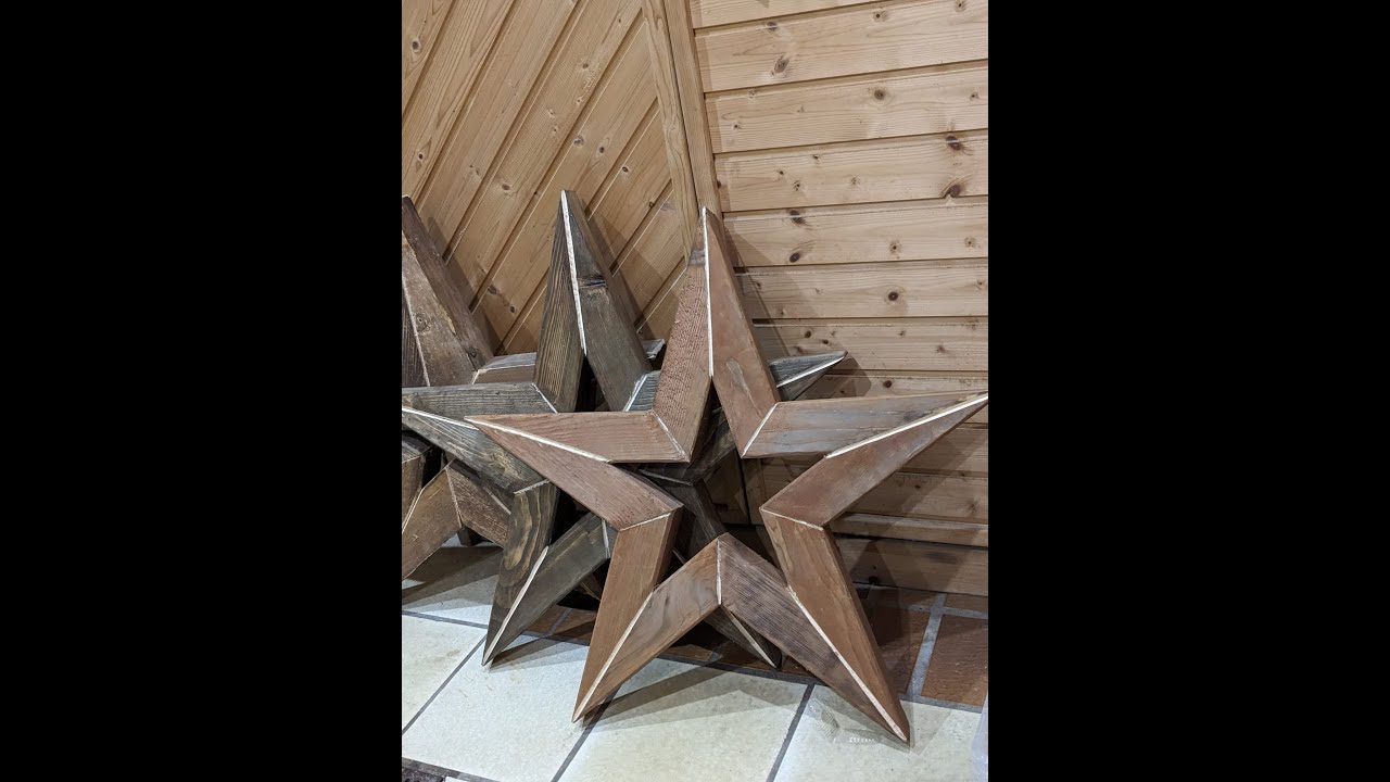 Großer Holzstern