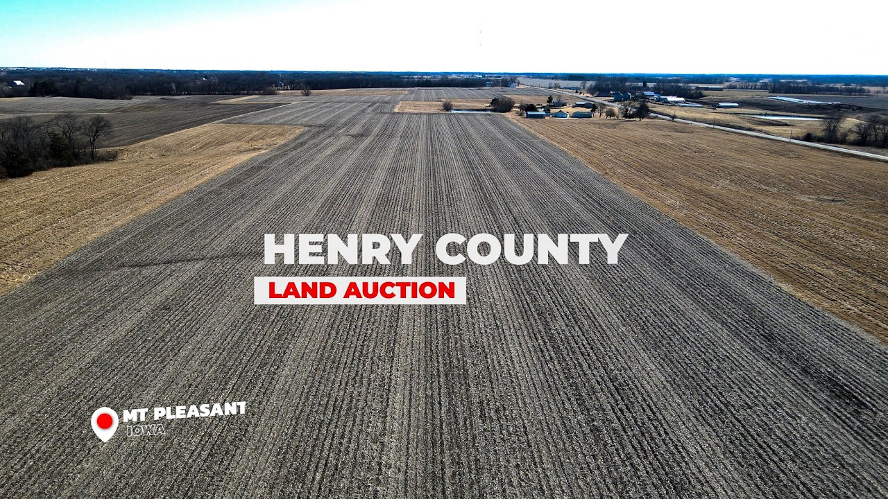 Henry County, IA Land Auction - 113± Acres