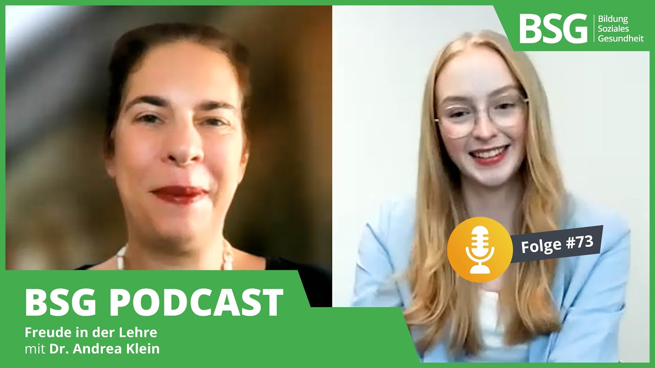 [Podcast] Mit Freude lehren: Was eine coachende Haltung an der Hochschule bewirkt - Dr. Andrea Klein