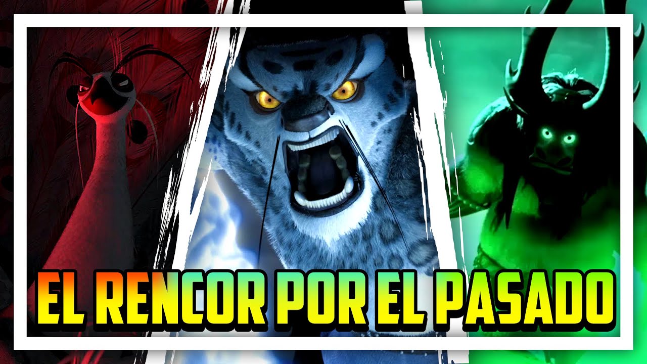 Los FASCINANTES VILLANOS de KUNG FU PANDA