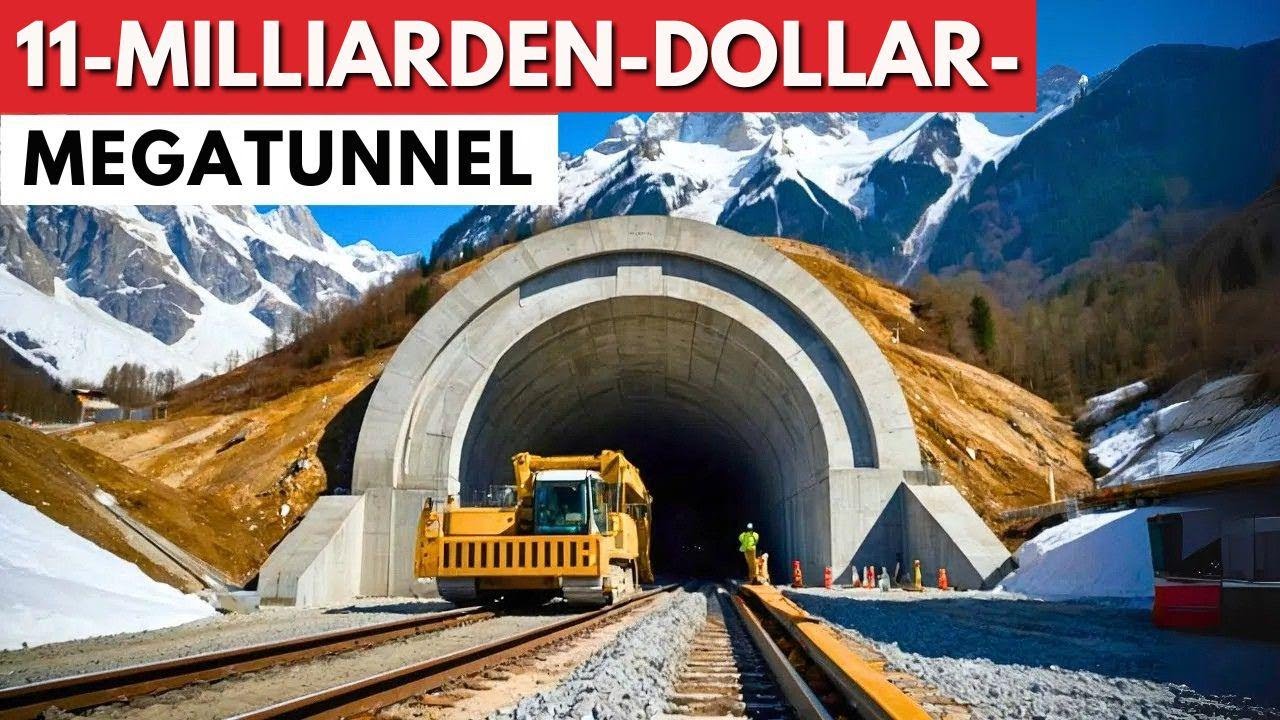 Warum Europa gerade einen neuen 11-Milliarden-Dollar-Tunnel durch die Alpen baut