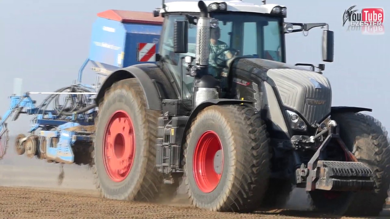 Siew Jęczmienia 2020 - Fendt 939 Black Beauty, John Deere, Lemken  *GR Jakimowicz