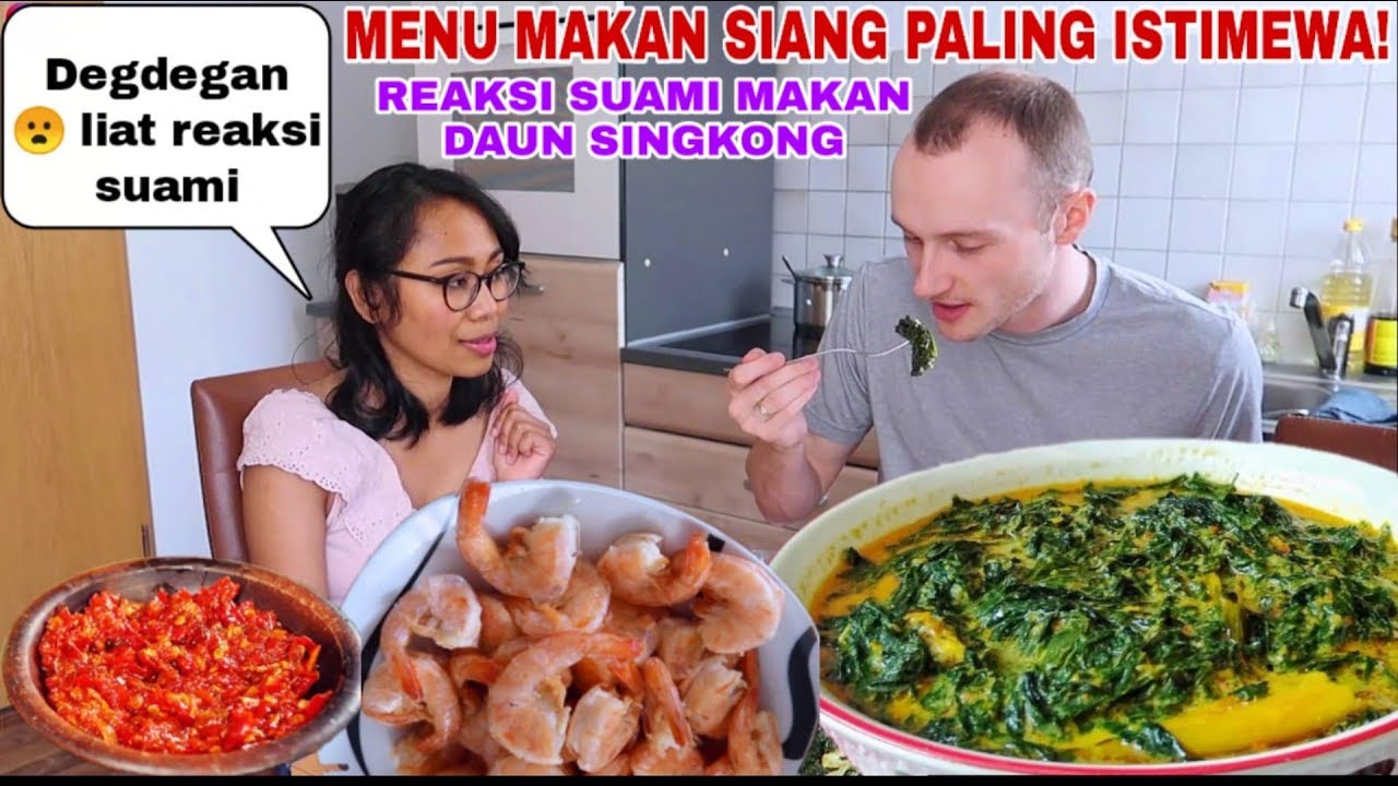 MASAK DAUN SINGKONG SANTAN BUAT SUAMI, DILAHAP SAMPE HABIS!