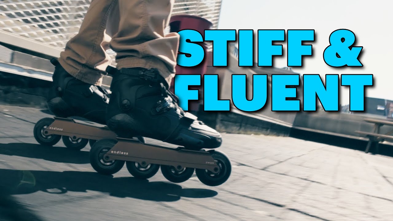AMATEUR BLADER on a PRO SETUP — FR SL Freeride + Endless Swan